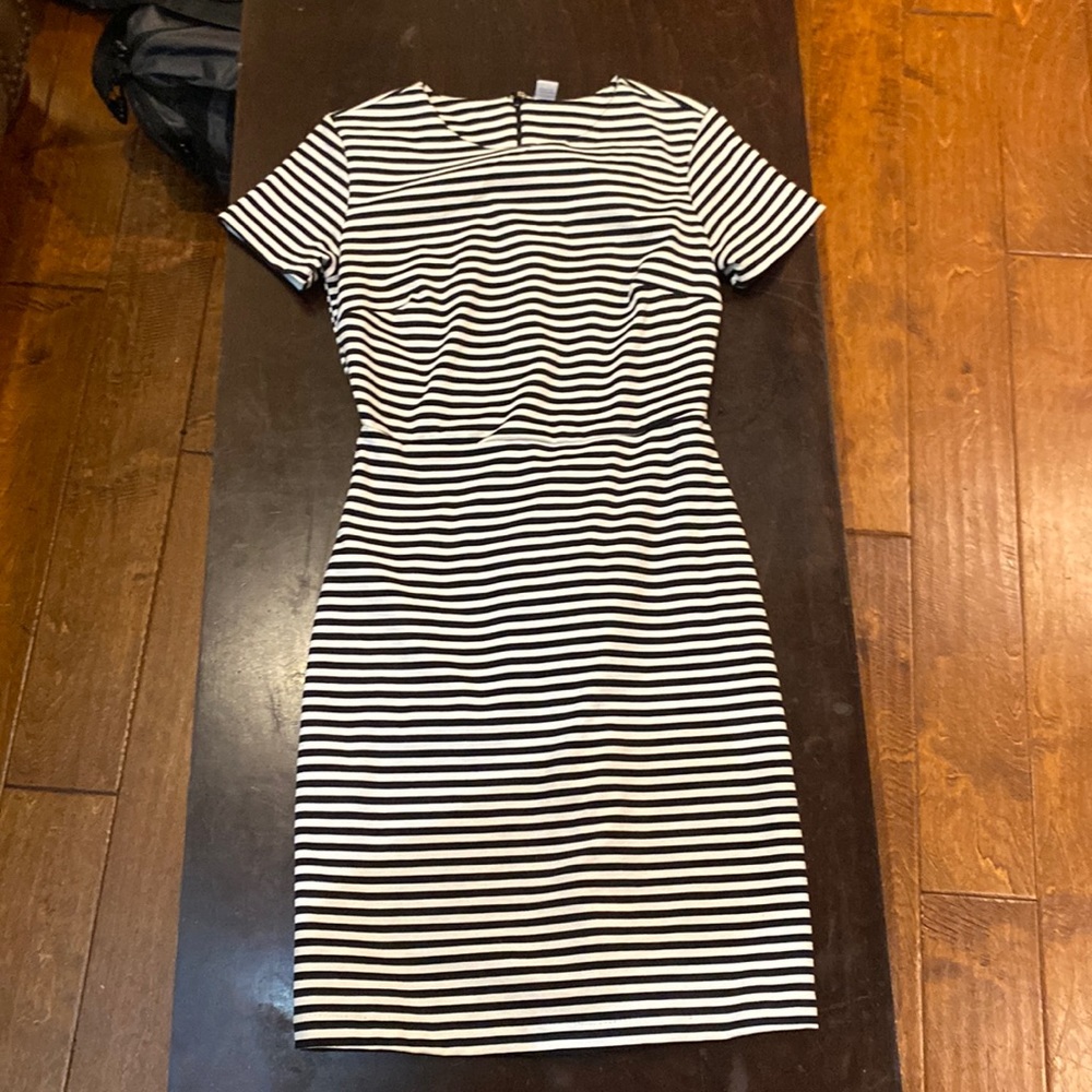 Old Navy striped business casual dress